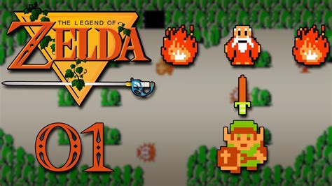 NES | Guía The Legend of Zelda #1- Preparación. Corazones, Espada ...