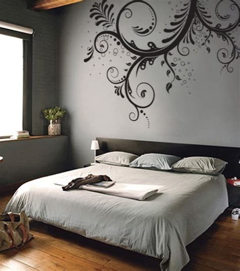 Stencil designs for bedroom walls - large and beautiful photos. Photo ...