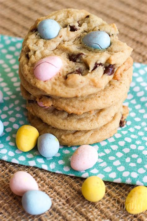 Easter Cadbury Egg Cookies - from Favorite Family Recipes