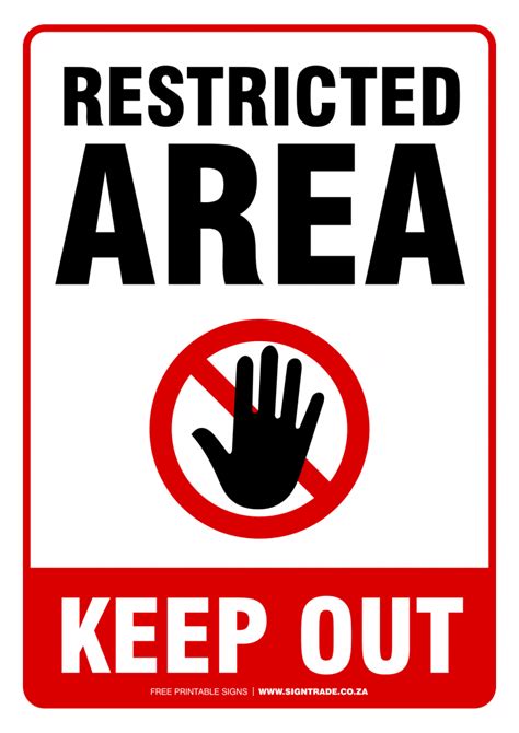 Keep Out Signs | Poster Template