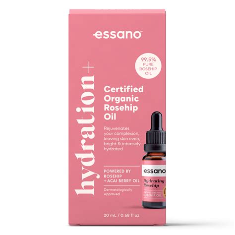 Essano Hydration+ Certified Organic Rosehip Oil Reviews - beautyheaven