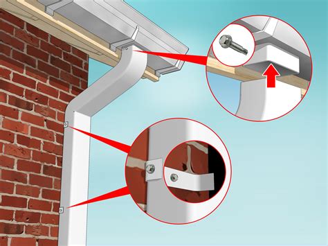 How to Install Rain Gutters (with Pictures) - wikiHow