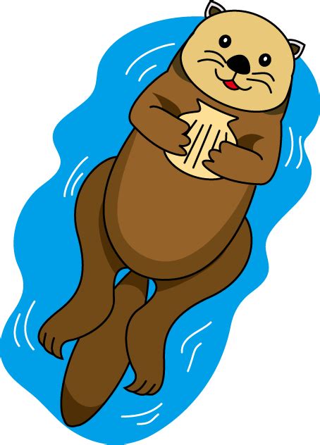 Sea otter clipart - Clipground