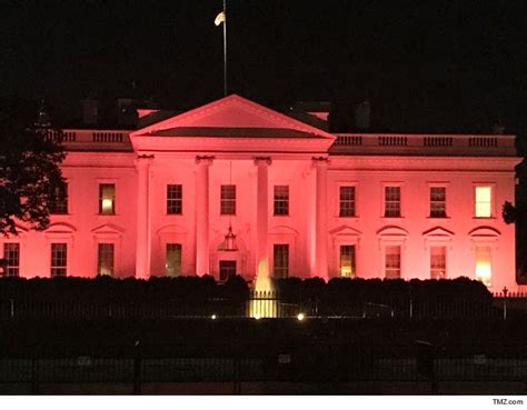 White House Lights Up in Pink to Kick Off Breast Cancer Awareness Month