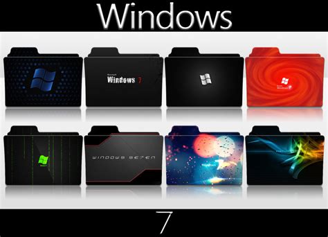 Windows 7 Folder Icon Pack by NewAged-Clyde on DeviantArt