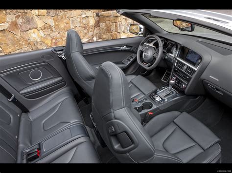 Audi S5 Cabrio US-Version (2013) - Interior | Caricos