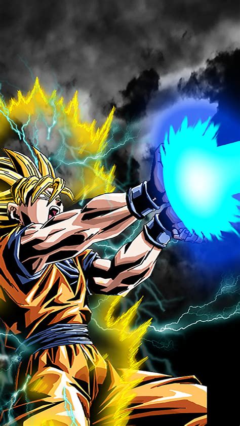 Super Saiyan Goku Kamehameha Wallpaper