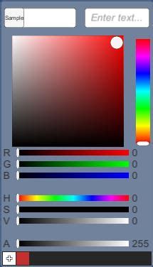Color Picker | Unity-UI-Extensions.GitHub.io