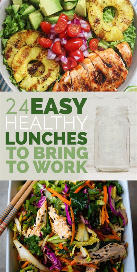 24 Easy Healthy Lunches To Bring To Work In 2015