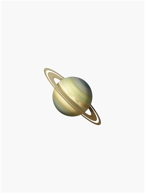 "Saturn Emoji" Sticker by eulabeia | Redbubble