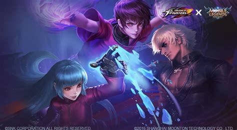 New skins are being added for the Mobile Legends/KOF Collab this month ...