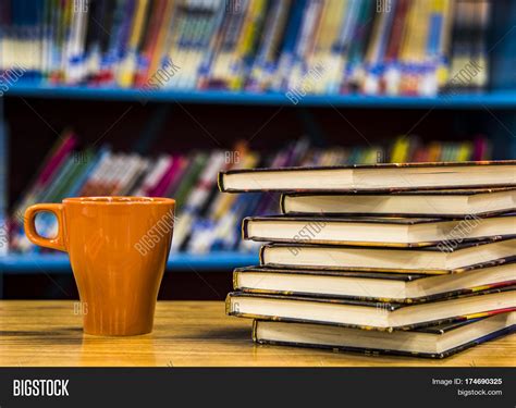 Books On Table Library Image & Photo (Free Trial) | Bigstock