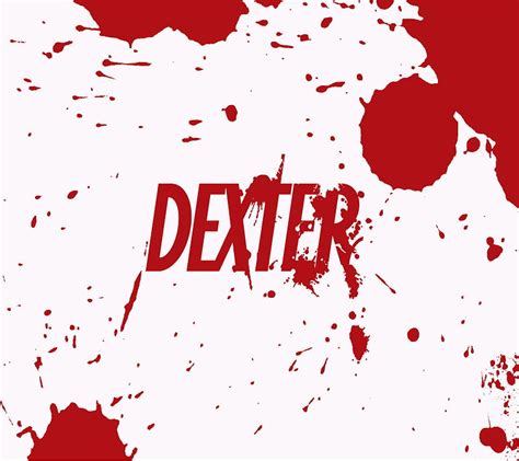 Dexter Blood Splatter Wallpaper