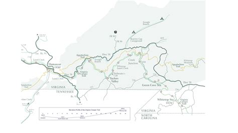 Virginia Creeper Trail Maps