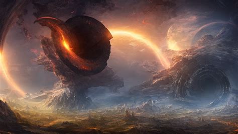 🔥 Download Prompthunt Black Hole Civilization Fantasy Artwork Very by ...