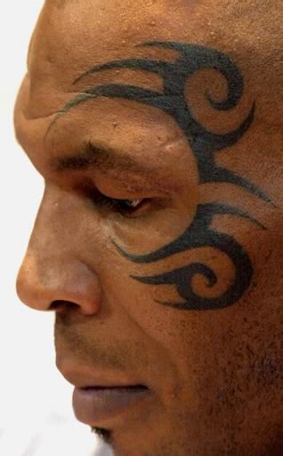 Mike Tyson’s Tattoo: what the…? « the story behind the faces