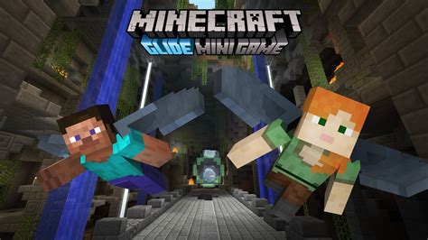 Minecraft: Wii U Edition - Glide Mini Game footage