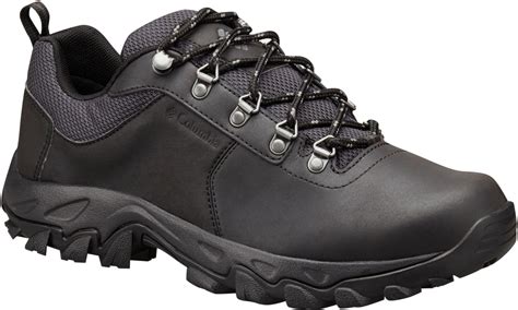 Lyst - Columbia Newton Ridge Plus Low Waterproof Hiking Shoes in Black ...