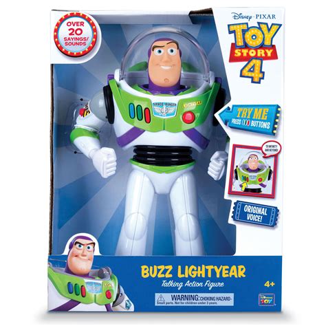 Disney Pixar Toy Story Buzz Lightyear Talking Action Figure – ToyFigz.com