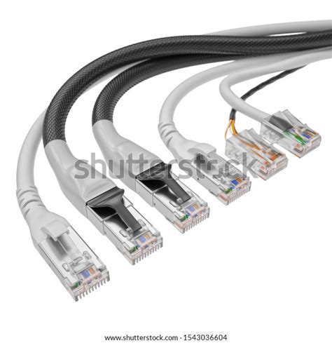 Different Lan Cable Types Categories 3d Stock Illustration 1543036604 ...