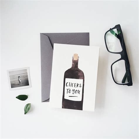 Cheers To You Greeting Card by In The Daylight | Ivy & Wood