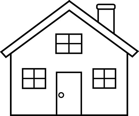 House Outline Clip art - Home Cliparts Animated png download - 3589* ...