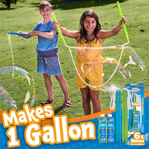 Buy 2 Giant Bubble Wands (Make 1 Gallon Total) with 2 CONCENTRATED ...