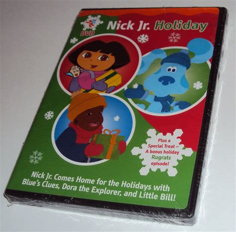 Nick Jr. Favorites Christmas Holiday Nickelodeon (DVD NEW) Blue's Clues ...