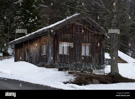 Vest-Telemark museum exhibits old farmhouses from Telemark in Norway ...