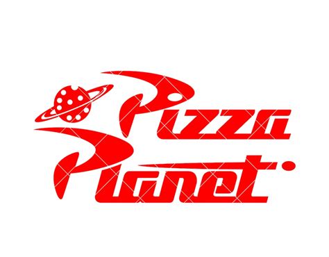 Pizza Planet logo Pizza Planet svg. Pizza Planet Logotipo | Etsy