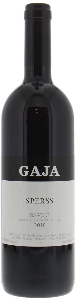 Sperss Barolo 2018 - Gaja | Buy Online | Best of Wines