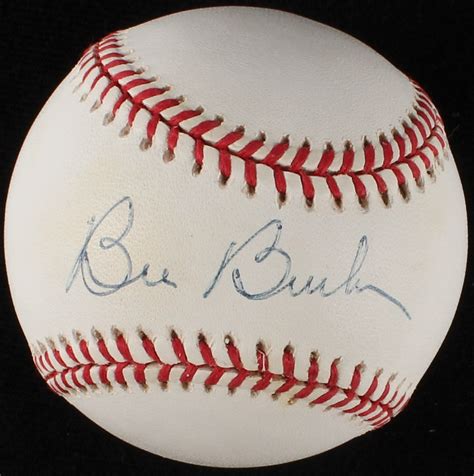 Bill Buckner Signed ONL Baseball (Autograph Reference COA) | Pristine ...