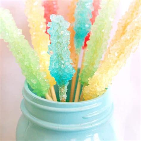 Easy Rock Candy Recipe & Tutorial - Happiness is Homemade