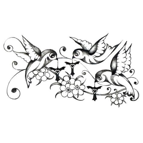 Three Little Birds Tattoo Design