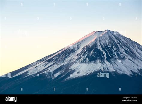 Mountain Fuji sunrise Japan Stock Photo - Alamy