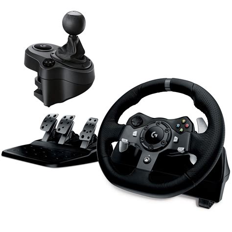 Logitech G G920 Driving Force Racing Wheel + Boîte vitesses pas cher ...