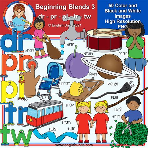 Beginning Blends 3 (dr/pr/pl/tr/tw) | Made By Teachers