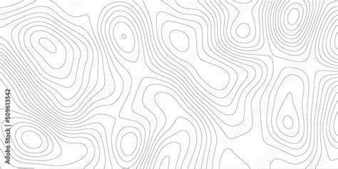 Black and white abstract background vector, Abstract topographic ...