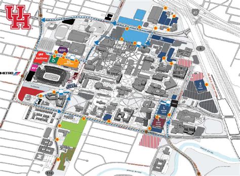 University Of Houston Parking Map - Living Room Design 2020