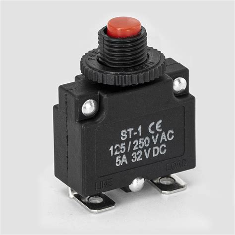 ST-1B 125/250VAC 32VDC Push Button Circuit Breaker - DAIER