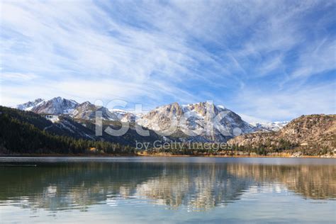 Autumn Reflections At A Mountain Lake Stock Photo | Royalty-Free ...