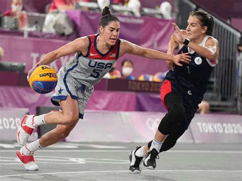 A 3x3 basketball star won Olympic gold exactly one year after walking ...