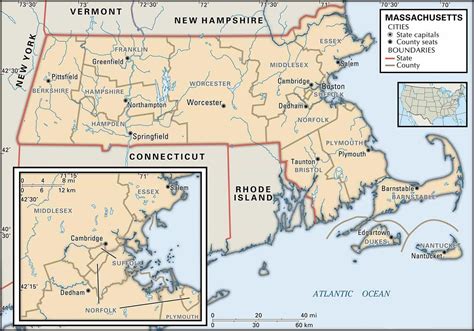 Historical Facts of Massachusetts Counties