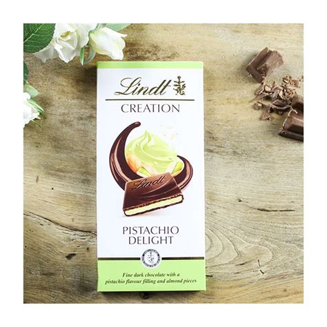 Lindt Pistachio Delight Dark Chocolate Bar 150g | Bakers & Larners of Holt