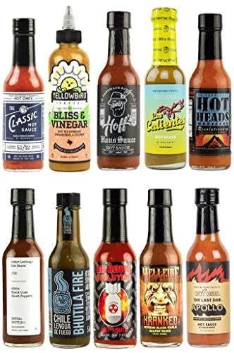 Hot Ones | Season 16 Hot Sauce 10-Pack | Scoville Scale