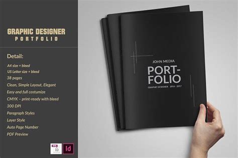 Graphic Designer Portfolio Template | Graphic designer portfolio ...