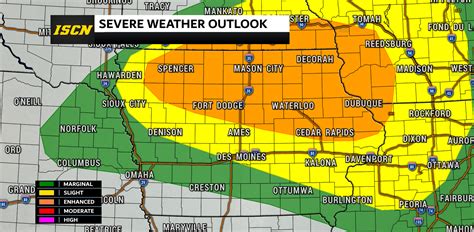 Enhanced Risk of Severe Weather Across Northern Iowa - IowaWeather.com