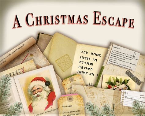 Christmas Escape Room Printable - Printable Word Searches