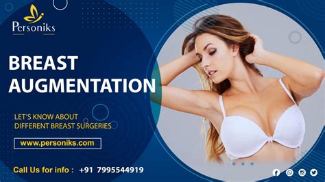 Know about Breast Augmentation surgery - Personiks - Personiks