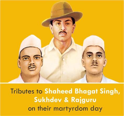 Shaheed Bhagat Singh, Sukhdev and Rajguru remember the sacrifice